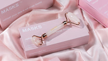 Load image into Gallery viewer, Rose Quartz Roller – Lift &amp; Glow
