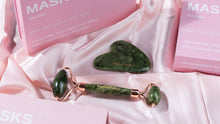Load image into Gallery viewer, Jade Roller &amp; Gua Sha Set – Lift &amp; Rejuvenate
