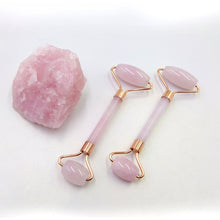 Load image into Gallery viewer, Rose Quartz Roller – Lift &amp; Glow
